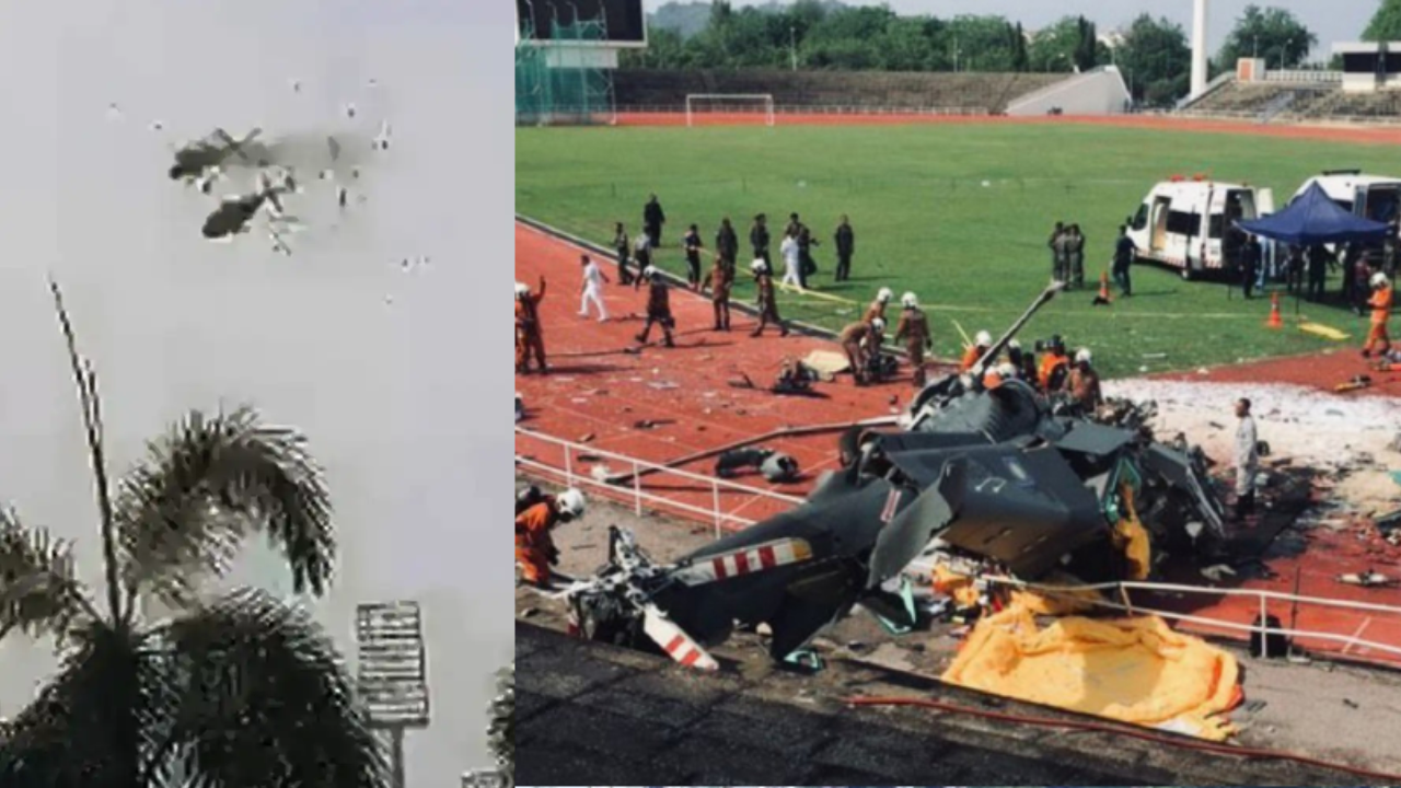 Malaysia navy halicoptor accident