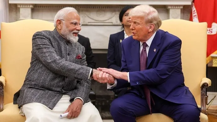 Trump praises PM Modi Trump praises PM Modi