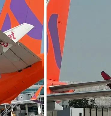 SpiceJet plane hits Akasa aircraft : દિલ્હી એરપોર્ટ પર સ્પાઇસજેટનું વિમાન અકાસા વિમાન સાથે અથડાયું, પાંખને નુકસાન થયું SpiceJet plane hits Akasa aircraft : દિલ્હી એરપોર્ટ પર સ્પાઇસજેટનું વિમાન અકાસા વિમાન સાથે અથડાયું, પાંખને નુકસાન થયું