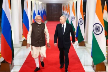 sanctions threats against india : પુતિન કહે છે કે પીએમ મોદીના શાસનમાં ભારત સામે પ્રતિબંધોની ધમકીઓ બૂમરેંગ કરશે.