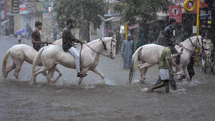INDIA RAIN UPDATE  :કેરળ, મહારાષ્ટ્ર, ગુજરાતમાં ચોમાસાના પ્રકોપથી 15 લોકોના મોત; IMDએ વધુ વરસાદની ચેતવણી આપી.