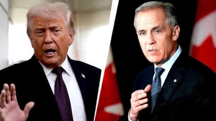 Canada’s Carney : યુએસ સાથે વેપાર વાટાઘાટો નિષ્ફળ જતાં કેનેડાના કાર્ને: ડોલર માટે ડોલરના ટેરિફ સાથે મેળ ખાશે? Canada’s Carney : યુએસ સાથે વેપાર વાટાઘાટો નિષ્ફળ જતાં કેનેડાના કાર્ને: ડોલર માટે ડોલરના ટેરિફ સાથે મેળ ખાશે?